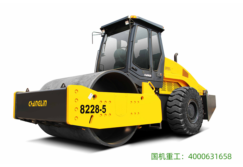 8228T單鋼輪機械式壓路機