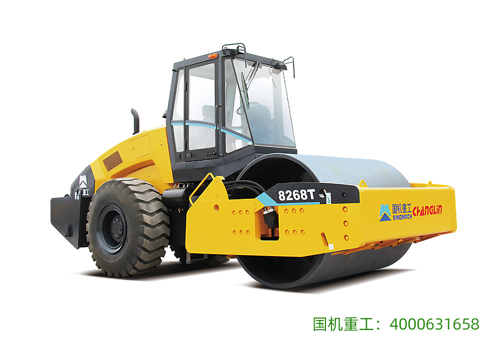 8268T單鋼輪機械式壓路機